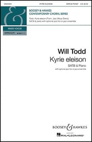 Kyrie Eleison SATB choral sheet music cover